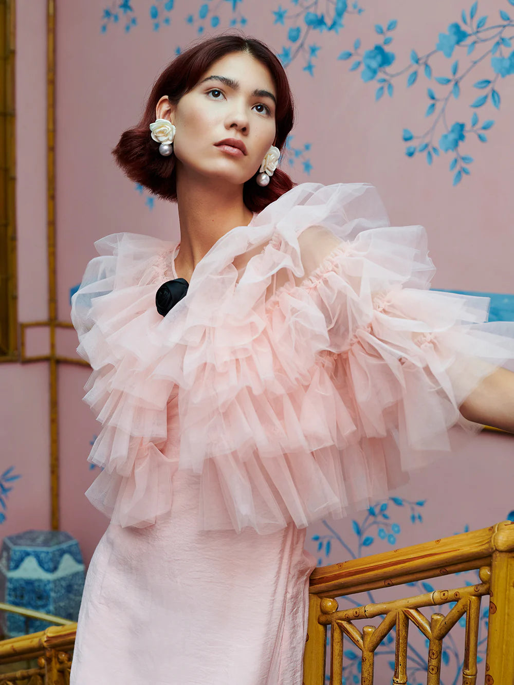 トップス sister jane/MedallionRose TulleMiniDress All – Sister Jane (Japan)