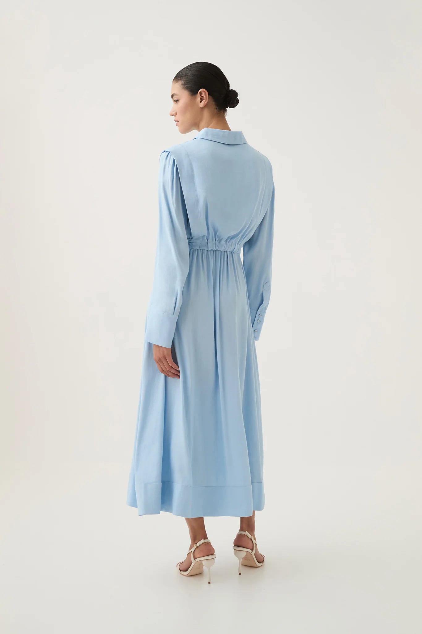 【Aje.】Deia Midi Dress Deia Midi Dress | Powder Blue | Aje – Aje ROW