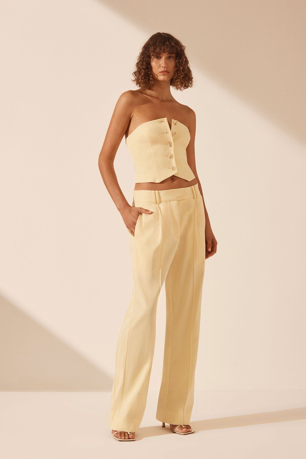 Sara Low Rise Slouch Pant