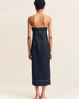 Jaques Strapless Midi Dress
