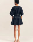 Jaques Patch Pocket Mini Dress