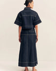 Jaques Flared Midi Skirt