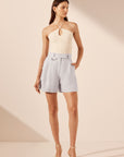 Brisa Wide Leg Short - Ice Blue