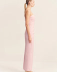 Lani Strapless Draped Maxi Dress - Fairyfloss