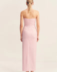 Lani Strapless Draped Maxi Dress - Fairyfloss