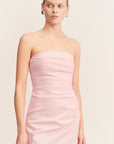 Lani Strapless Draped Maxi Dress - Fairyfloss