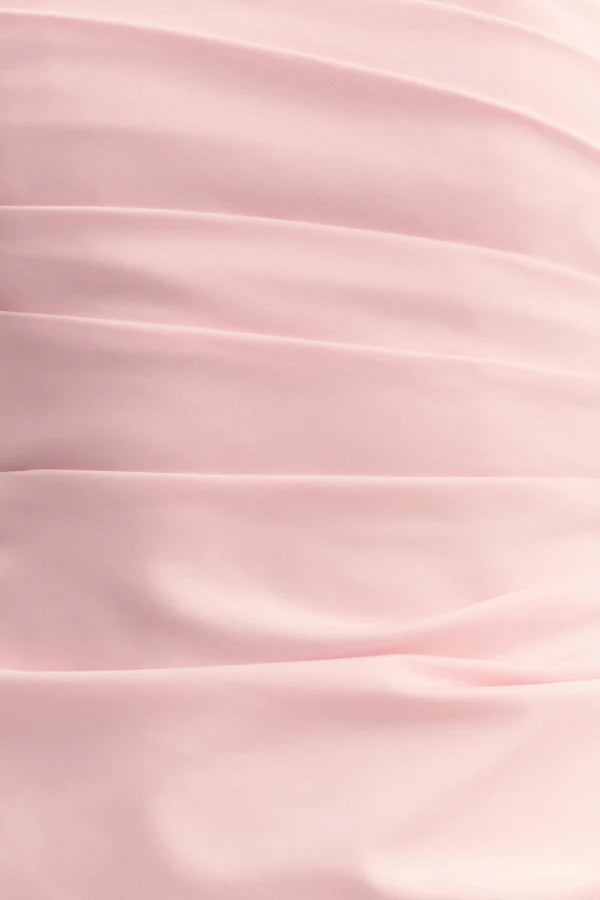 Lani Strapless Draped Maxi Dress - Fairyfloss