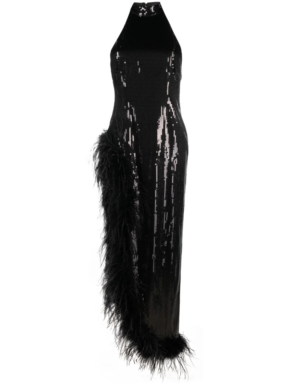 Vixen Sequin Feather Dress