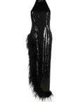 Vixen Sequin Feather Dress