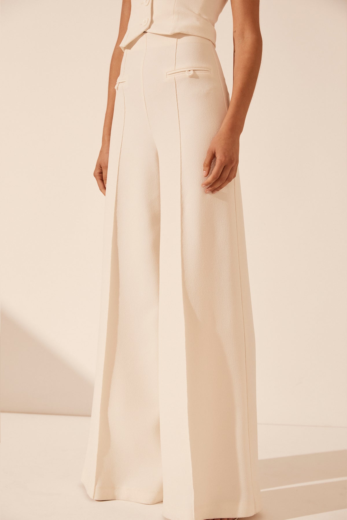 Amura High Waisted Wide Leg Pant