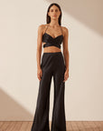 Mezzanotte Silk Bias Cut Pant