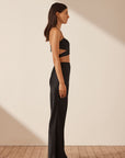 Mezzanotte Silk Bias Cut Pant