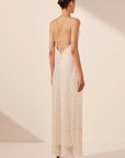 Alaya Cowl Maxi Dress