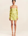 Miller Long Sleeve Ruffle Mini Dress