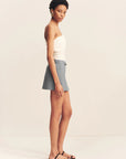 Asher Mini Skirt - Smoke Grey