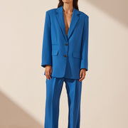 Irena Oversized Blazer - Cobalt