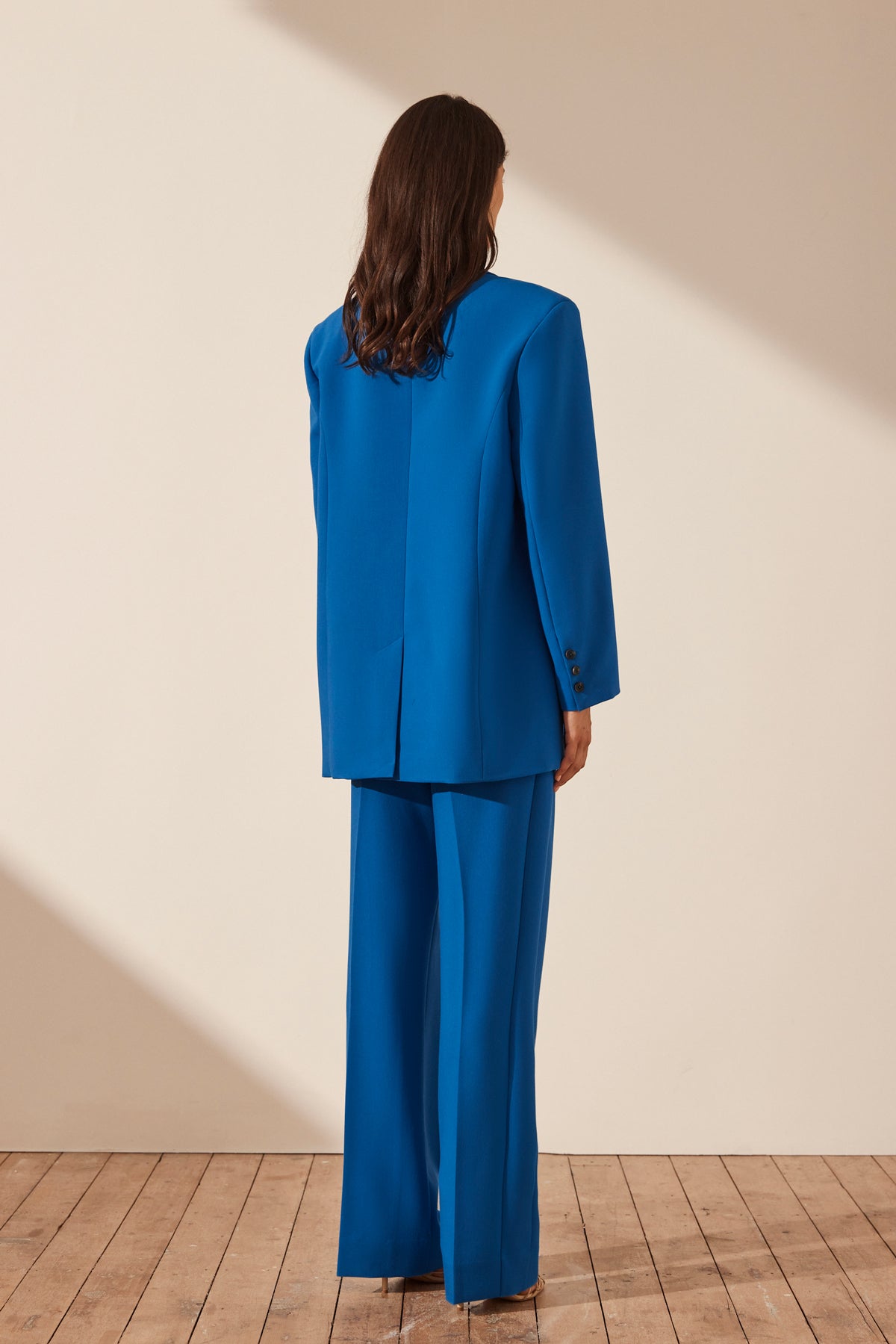 Irena Oversized Blazer - Cobalt