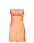 Arienzo Strapless Cut Out Mini Dress