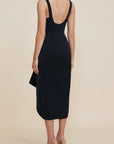 Gowrie Midi Dress in Black