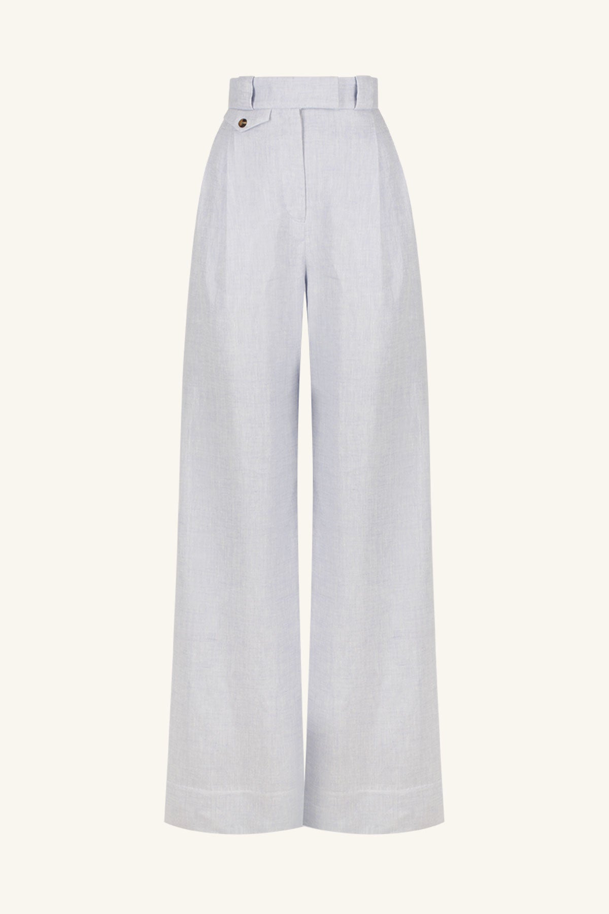 Brisa Tailored Wide Leg Pant - Ice Blue