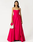 Barbara Gown in Hot Pink