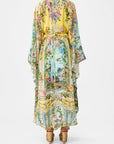 Long Kaftan With Waist Detail