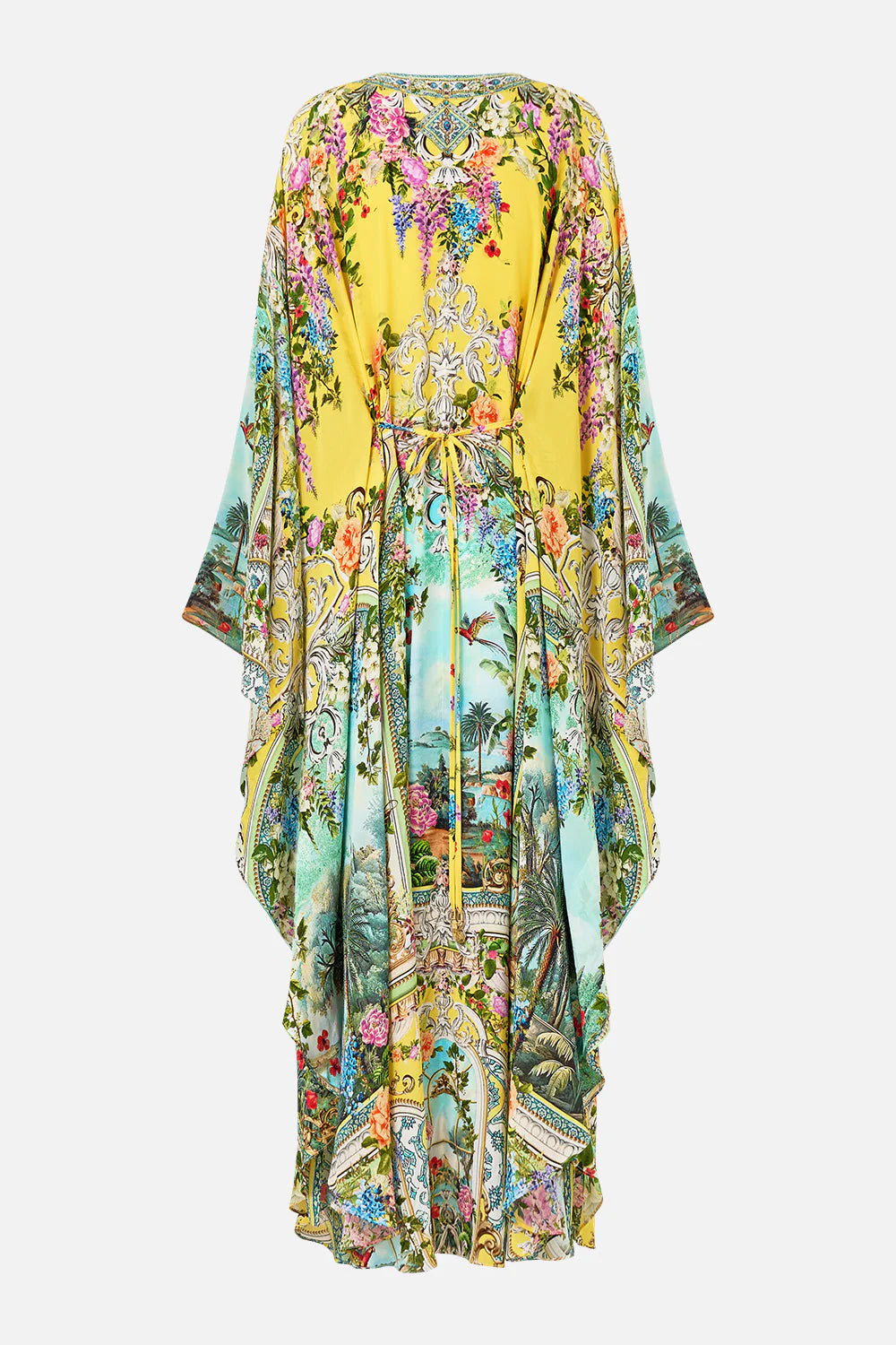 Long Kaftan With Waist Detail