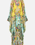 Long Kaftan With Waist Detail