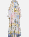 Cold Shoulder Long Dress