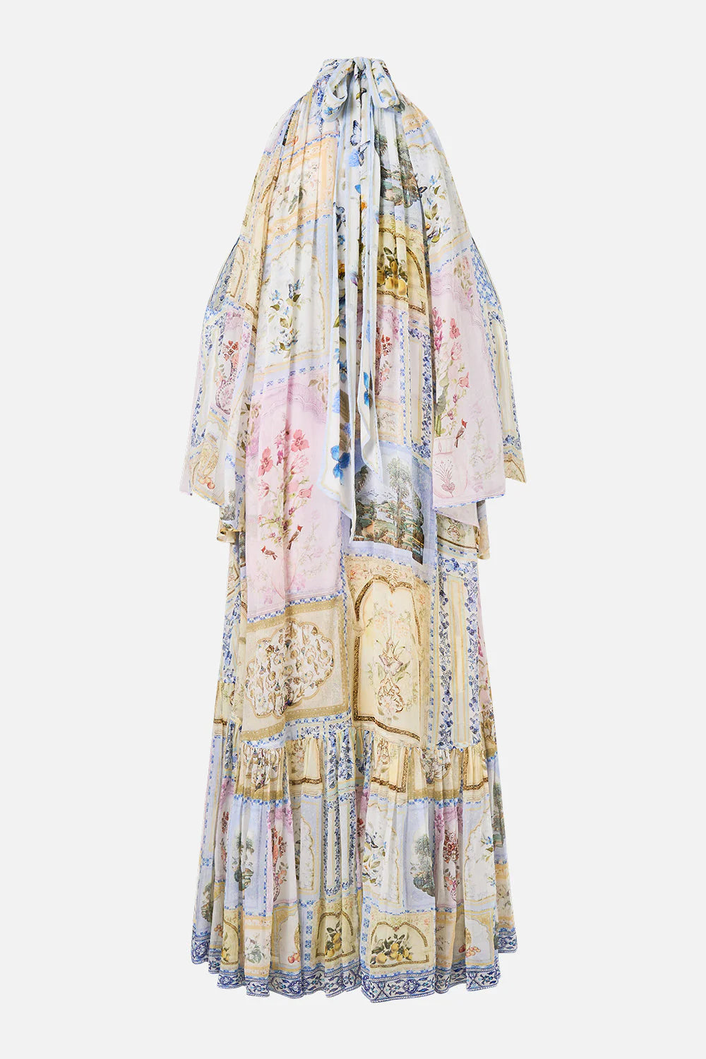Cold Shoulder Long Dress