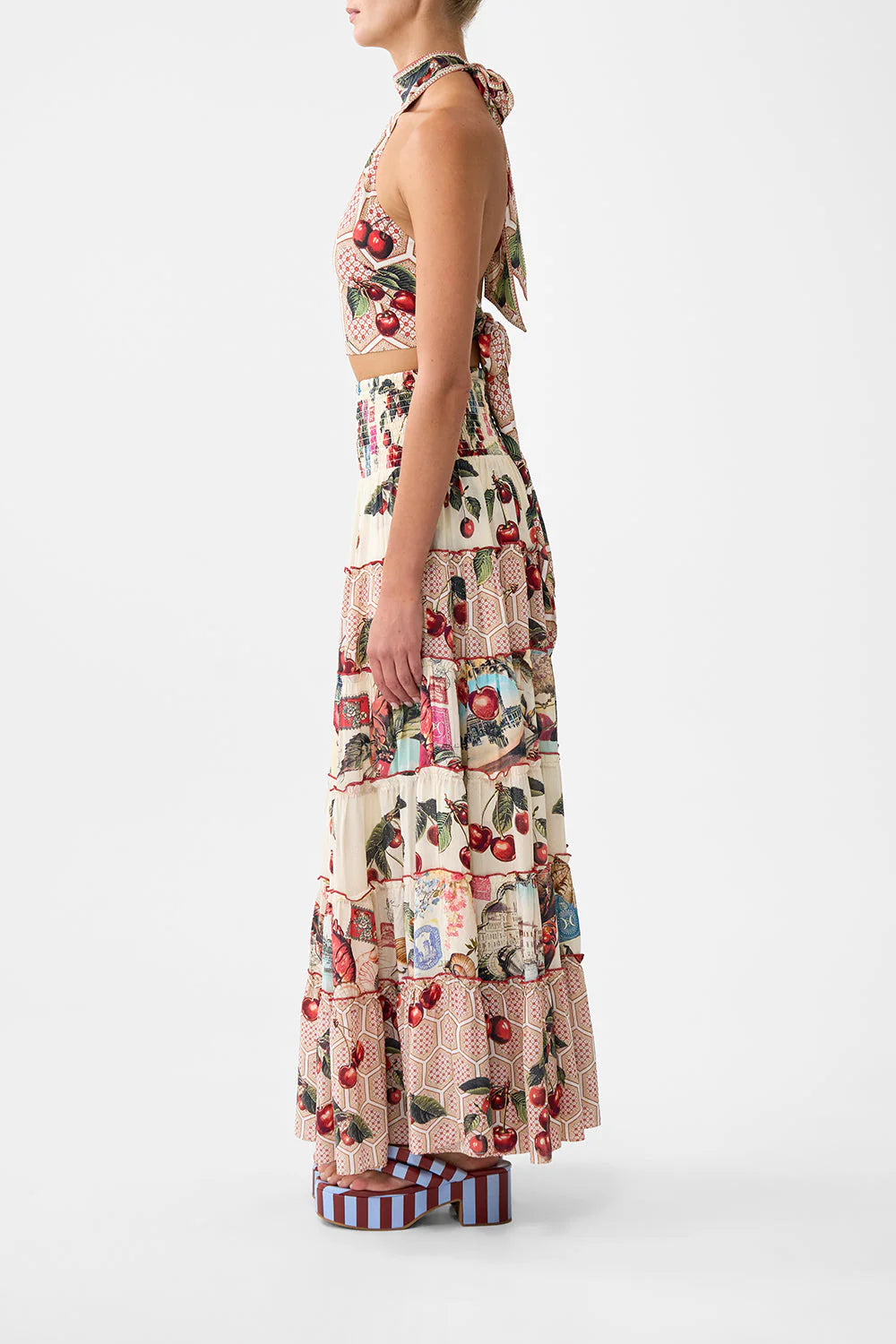 Halter Tie Back Top