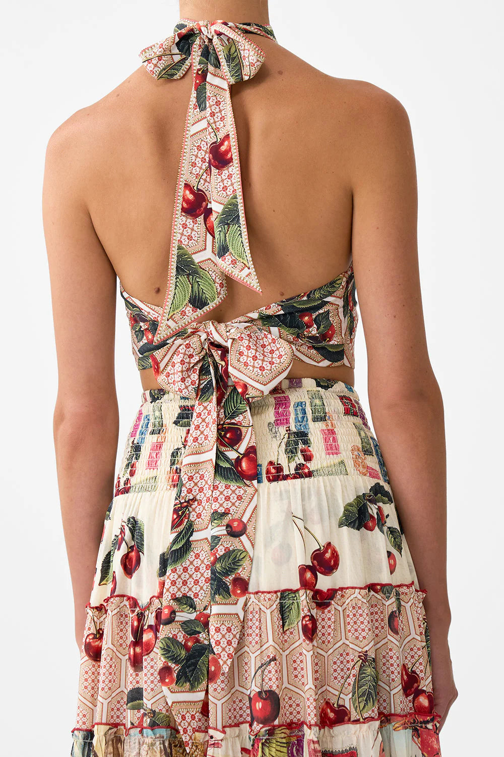Halter Tie Back Top