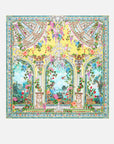 Printed Silk Twill Square Scarf