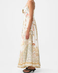 Long Dress With Tie Front