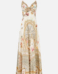 Long Dress With Tie Front
