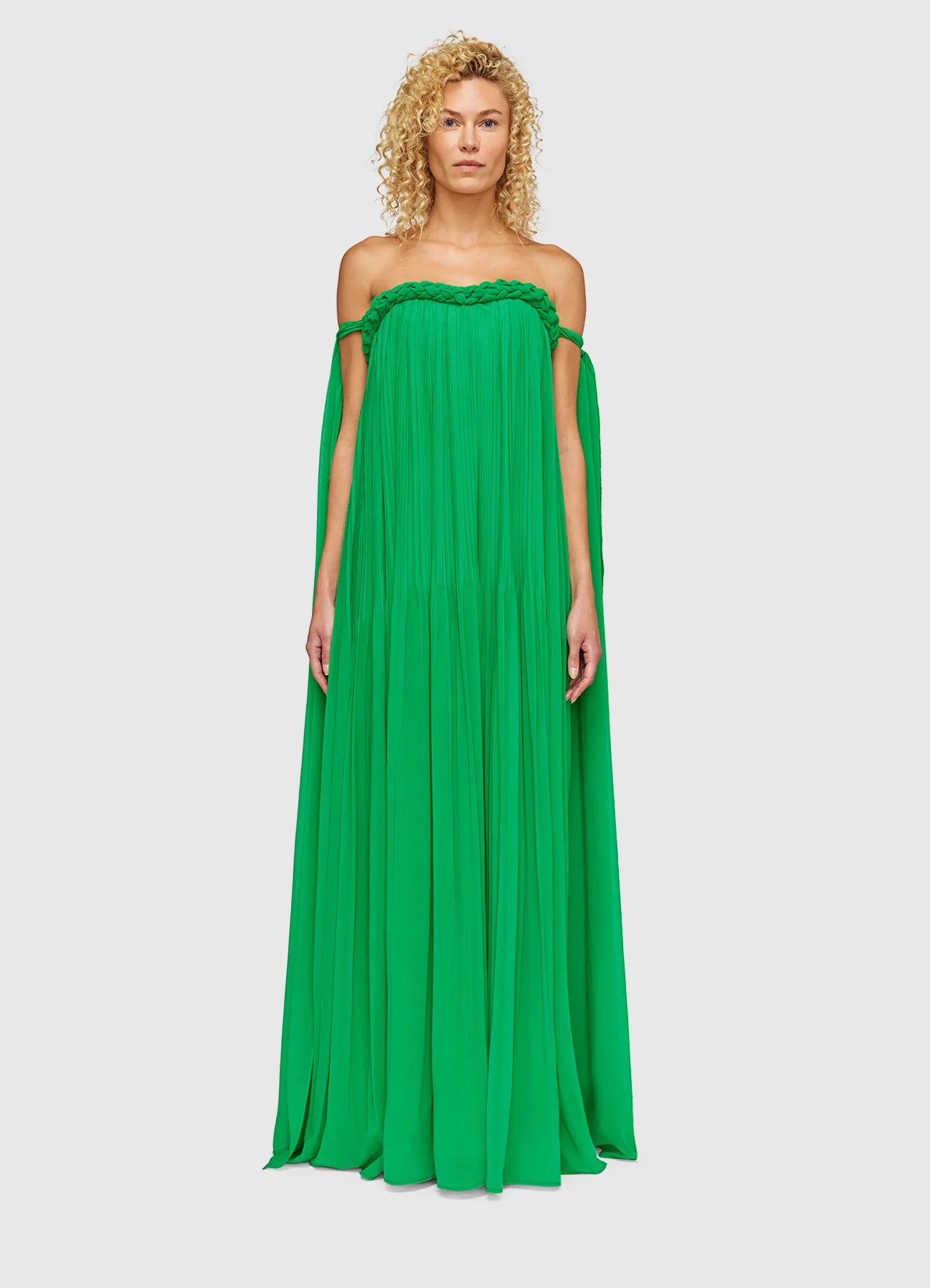 Camilla Draped Floor Length Dress