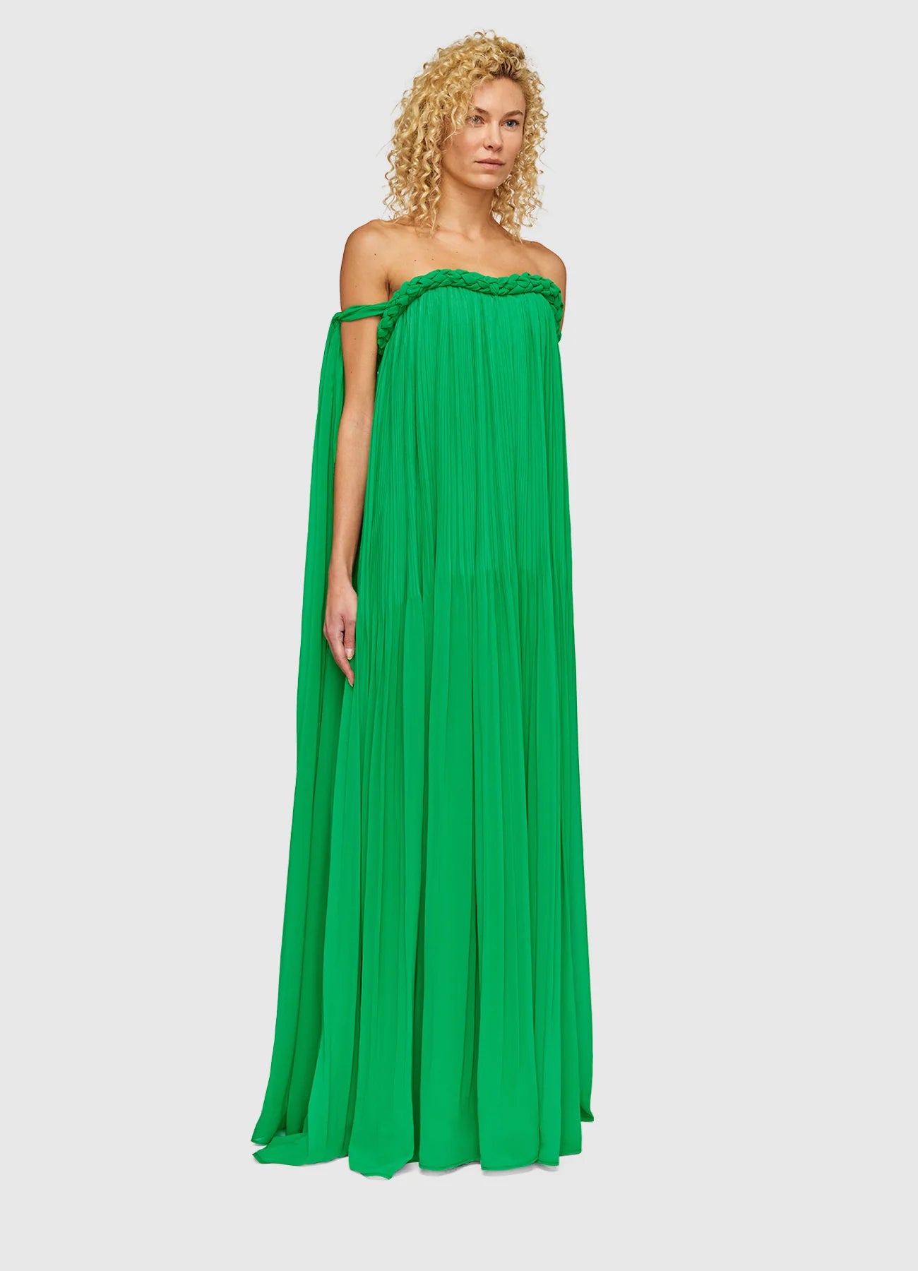 Camilla Draped Floor Length Dress