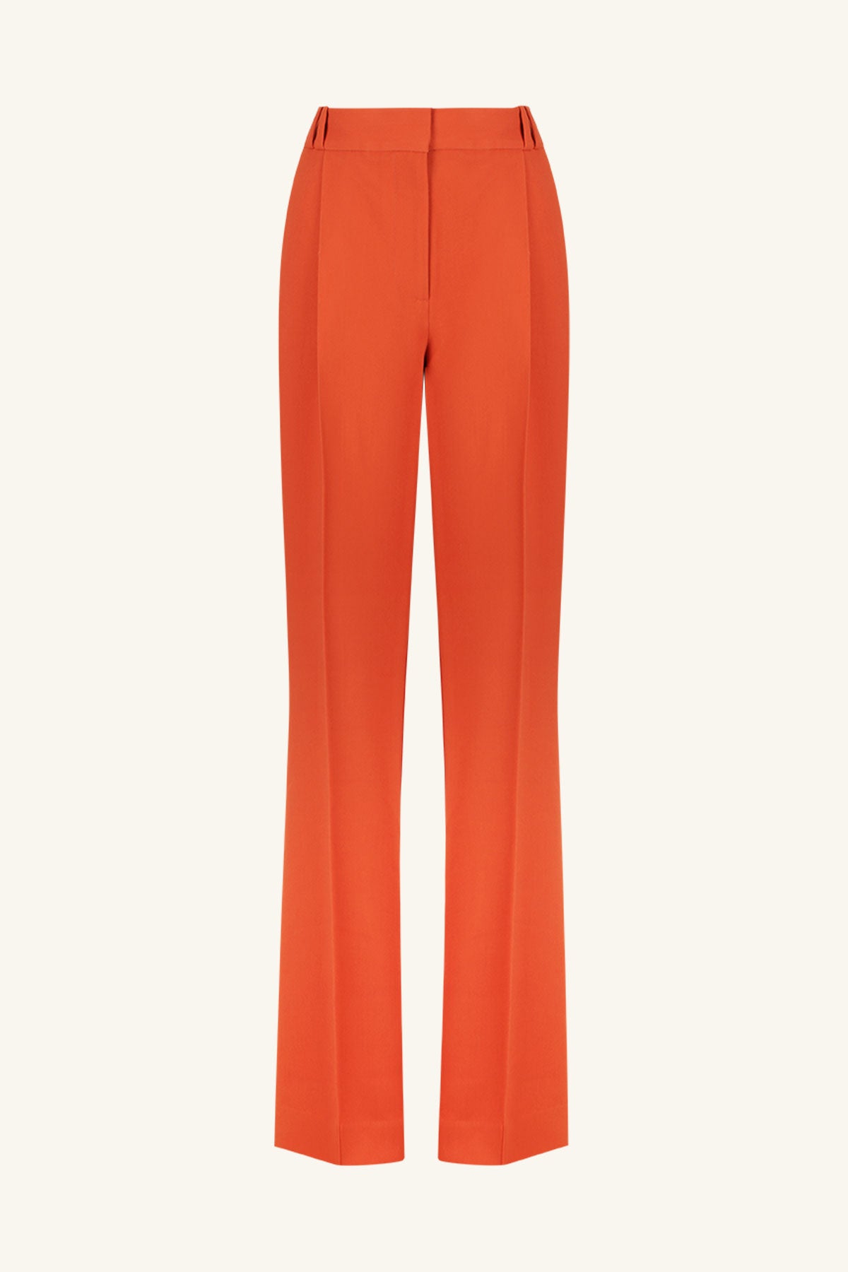 Irena Mid Rise Pant - Brick Orange