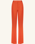 Irena Mid Rise Pant - Brick Orange