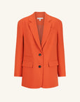 Irena Oversized Blazer - Brick Orange