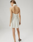 Keren Mini Dress in Ivory