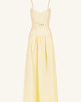 Limon Panelled Bustier Maxi Dress
