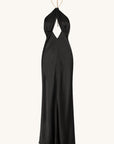 Lydie Chain Halter Maxi Dress