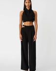 Clement Pant in Black