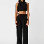 Clement Pant in Black