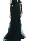 Alice McCall Black Good Vibes Gown