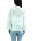 KEEPSAKE Lace Long Sleeve Blouse