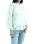 Alice McCall Lace Long Sleeve Blouse