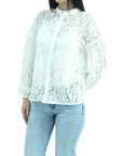 Alice McCall Lace Long Sleeve Blouse