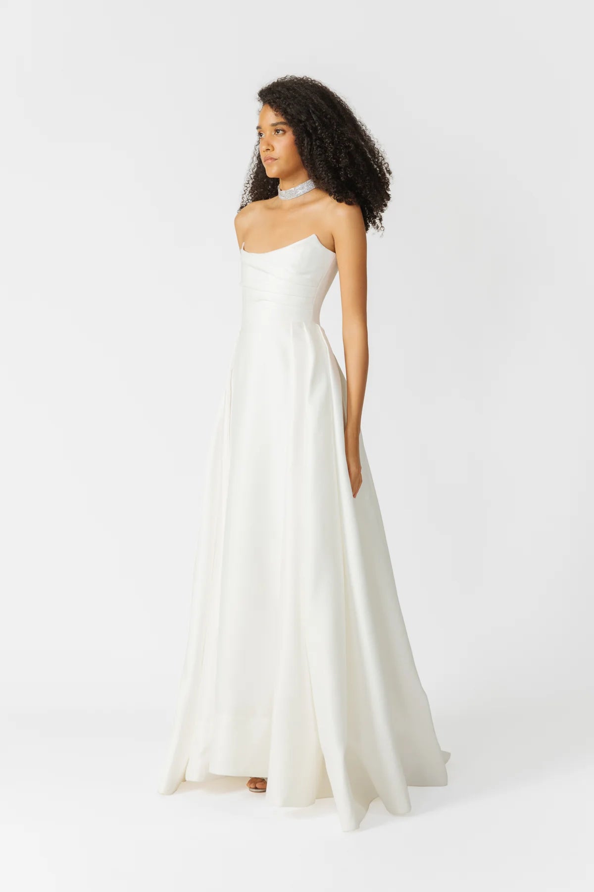 Barbara Gown in White